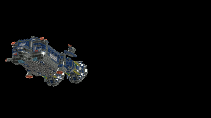 LEGO MOC - In a galaxy far, far away... - General's warship 'Eagle-owl'