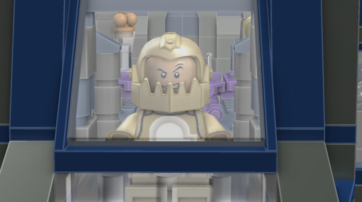 LEGO MOC - In a galaxy far, far away... - General's warship 'Eagle-owl'