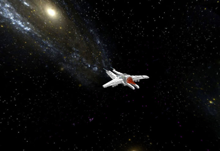 LEGO MOC - In a galaxy far, far away... - Ship 'Eagle'