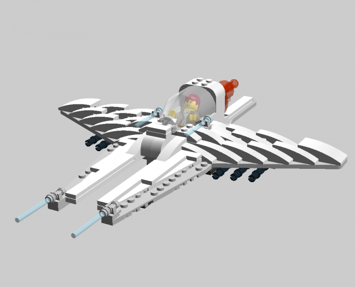 LEGO MOC - In a galaxy far, far away... - Ship 'Eagle'