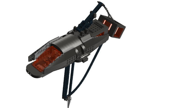 LEGO MOC - In a galaxy far, far away... - Assembly and Cargo Ship of Alien Invaders