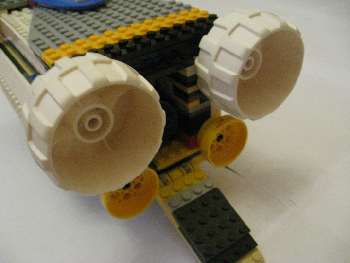 LEGO MOC - In a galaxy far, far away... - Аварийный перевозчик звездолета STD