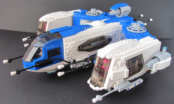 LEGO MOC - In a galaxy far, far away... - Trident Prime