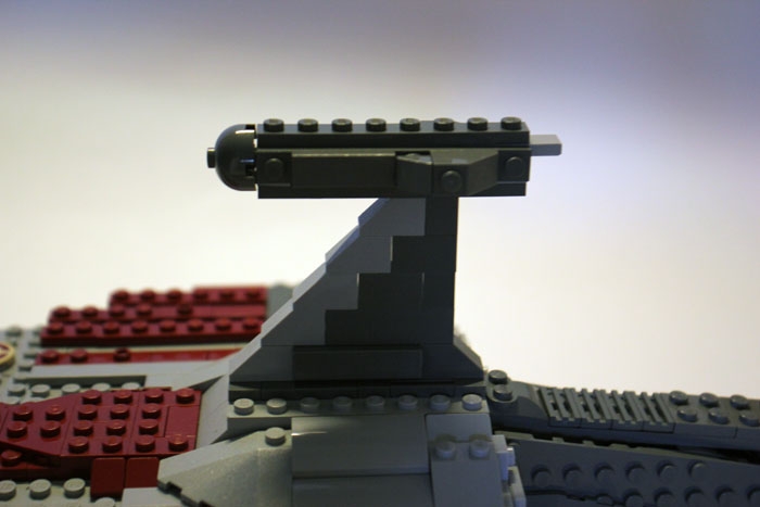 LEGO MOC - In a galaxy far, far away... - Nave de assalto classe Acclamator