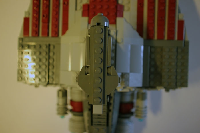 LEGO MOC - In a galaxy far, far away... - Nave de assalto classe Acclamator