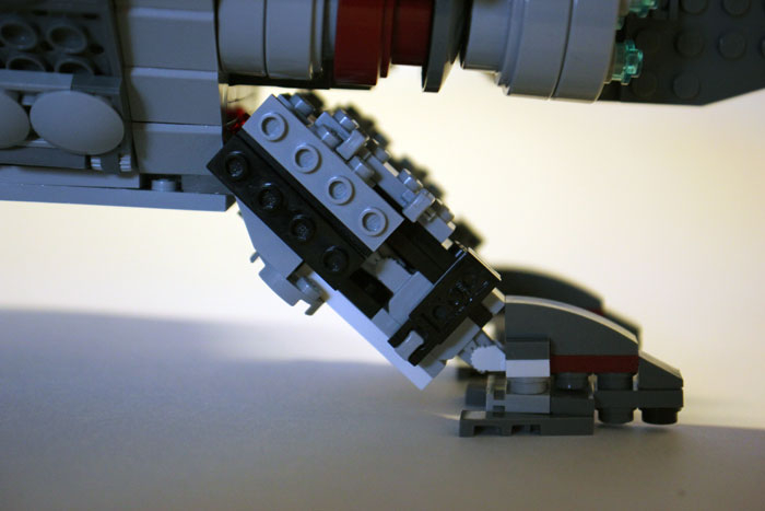 LEGO MOC - In a galaxy far, far away... - Nave de assalto classe Acclamator