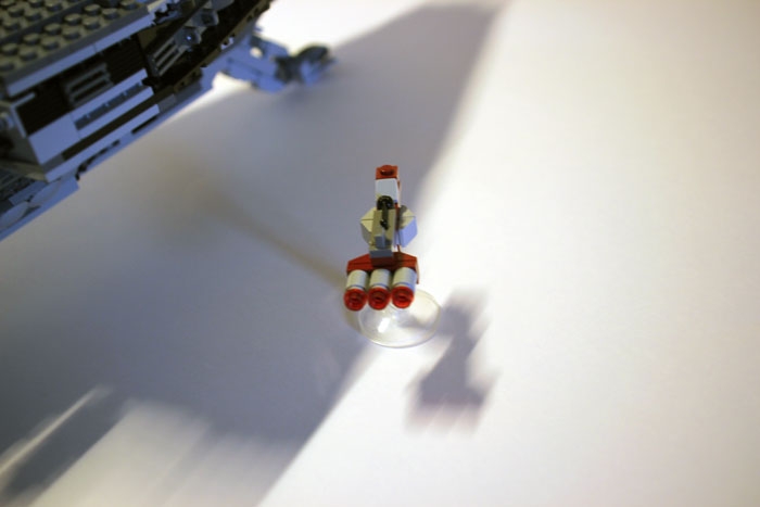 LEGO MOC - In a galaxy far, far away... - Nave de assalto classe Acclamator
