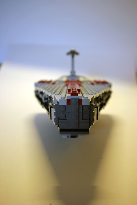 LEGO MOC - In a galaxy far, far away... - Nave de assalto classe Acclamator