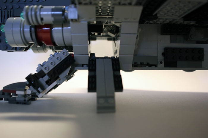 LEGO MOC - In a galaxy far, far away... - Nave de assalto classe Acclamator