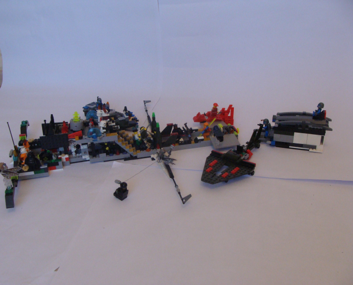 LEGO MOC - In a galaxy far, far away... - Космо-Техника мандолорианцев и их союзников.