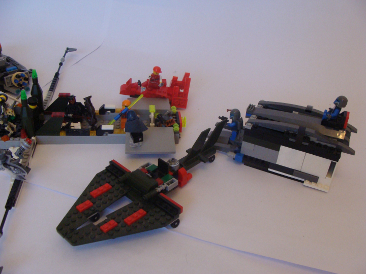 LEGO MOC - In a galaxy far, far away... - Космо-Техника мандолорианцев и их союзников.