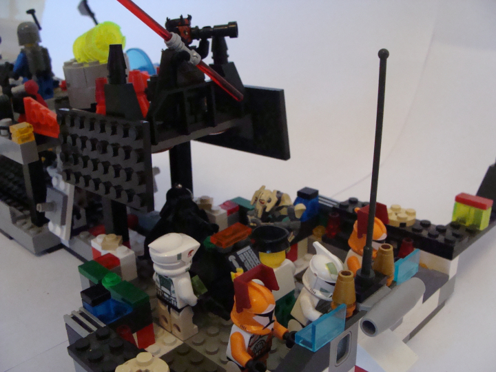 LEGO MOC - In a galaxy far, far away... - Космо-Техника мандолорианцев и их союзников.