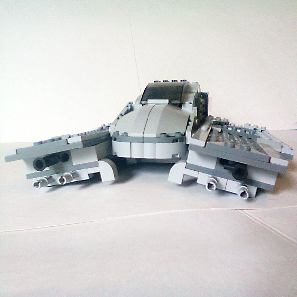 LEGO MOC - In a galaxy far, far away... - 'Hawk' starfighter