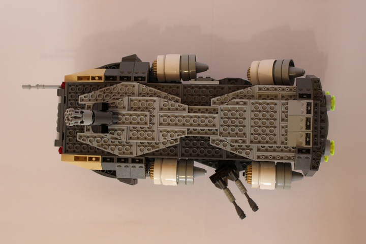 LEGO MOC - In a galaxy far, far away... - Rapid Response patrol spaceship Scorpio RR-4