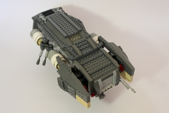 LEGO MOC - In a galaxy far, far away... - Rapid Response patrol spaceship Scorpio RR-4