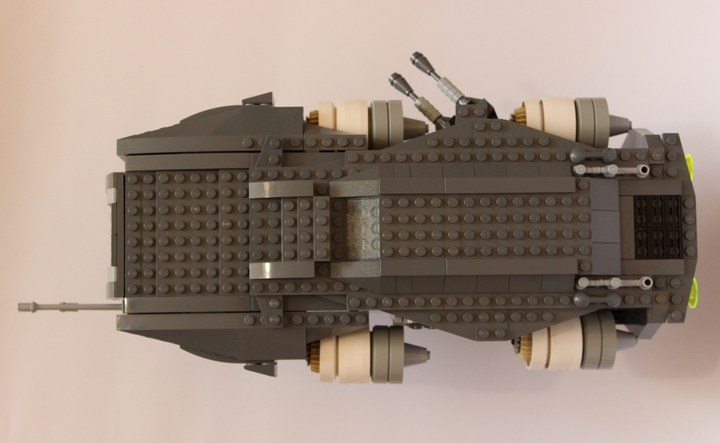 LEGO MOC - In a galaxy far, far away... - Rapid Response patrol spaceship Scorpio RR-4