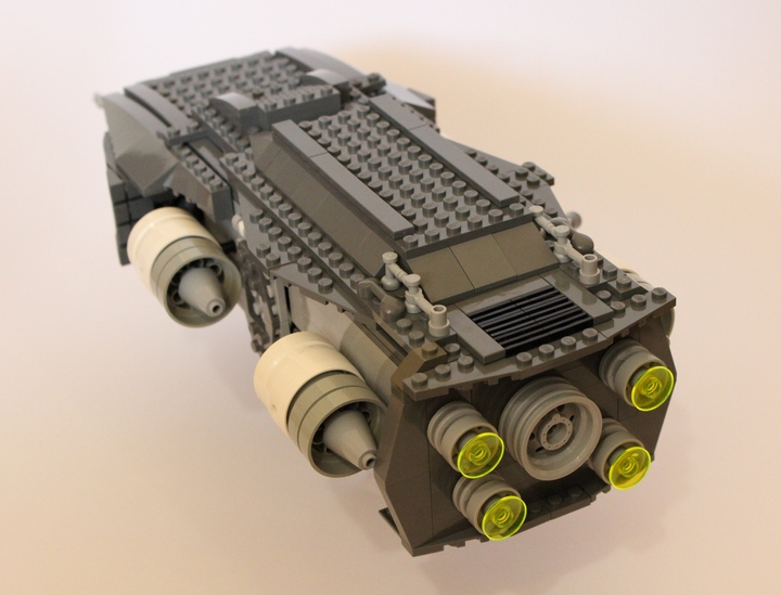 LEGO MOC - In a galaxy far, far away... - Rapid Response patrol spaceship Scorpio RR-4