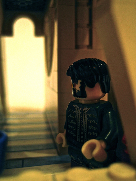 LEGO MOC - Because we can! - 'Flying monk': депрессия... с кем не бывает.