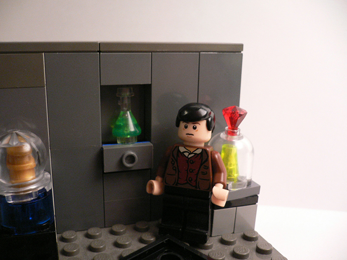 LEGO MOC - Because we can! - Nikola Tesla: А там еще одна колба с зеленой жидкостью