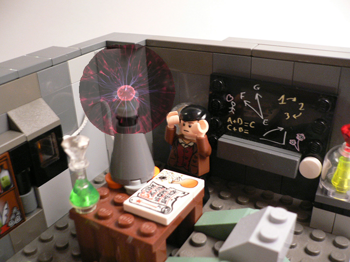 LEGO MOC - Because we can! - Nikola Tesla: 'Работает!!!!'