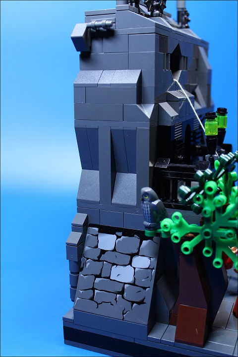 LEGO MOC - Heroes and villians - Killer has been punished.: Обычные нью-йоркские стены сегодня <br />
выглядели немного пугающе...