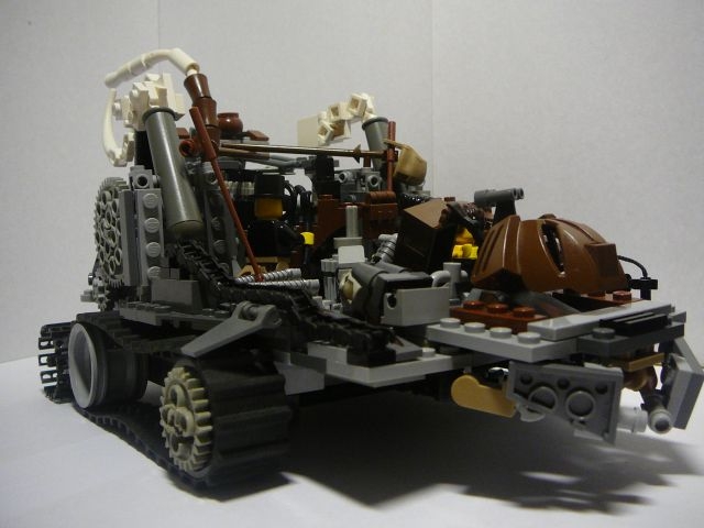 LEGO MOC - Steampunk Machine - Steampunk moving platform: И пара заключительных фото: