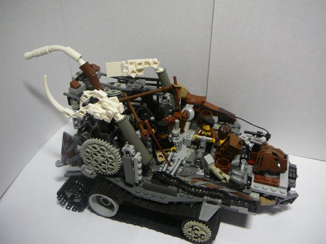 LEGO MOC - Steampunk Machine - Steampunk moving platform