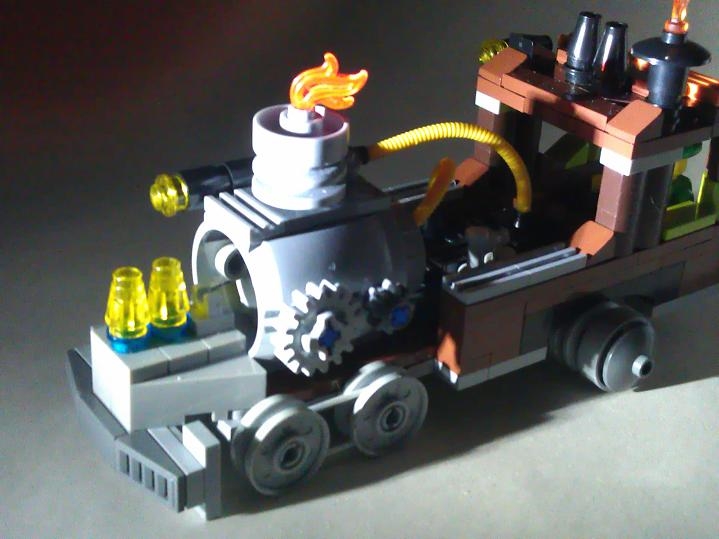 LEGO MOC - Steampunk Machine - Полярный экспресс