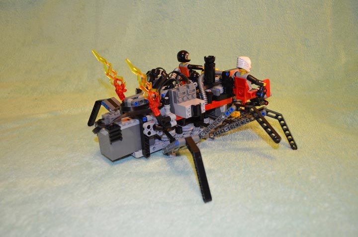 LEGO MOC - Steampunk Machine - Механический паук