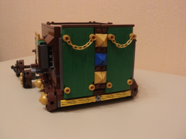LEGO MOC - Steampunk Machine - Вездеход-сборщик алмазов