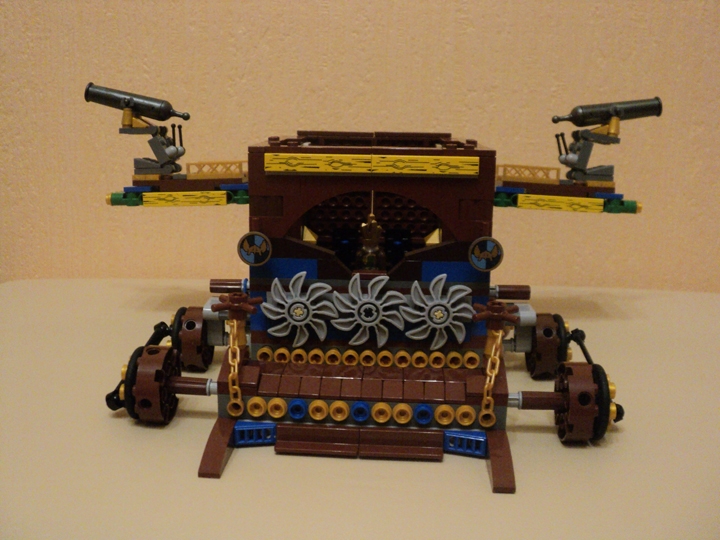 LEGO MOC - Steampunk Machine - Вездеход-сборщик алмазов