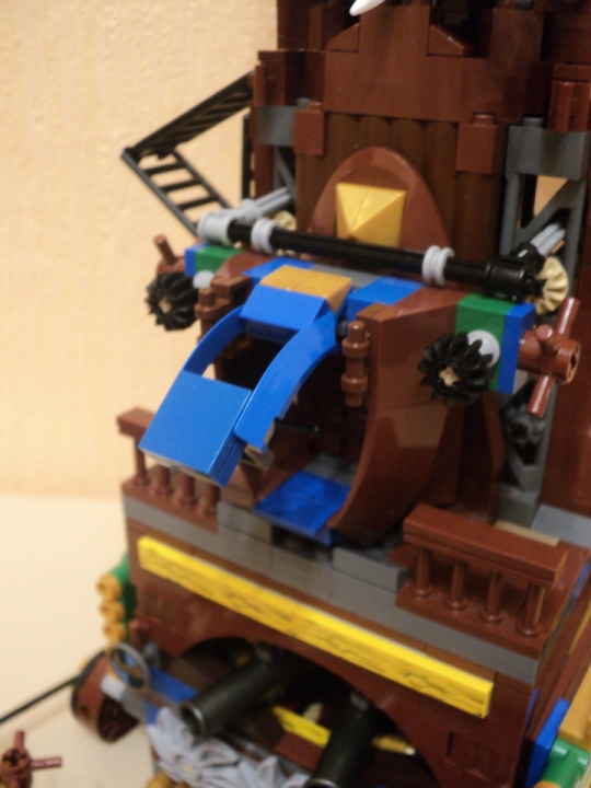 LEGO MOC - Steampunk Machine - Вездеход-сборщик алмазов