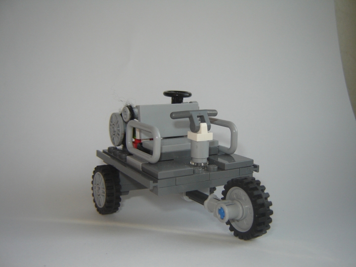 LEGO MOC - Steampunk Machine - Паровой автомобиль .