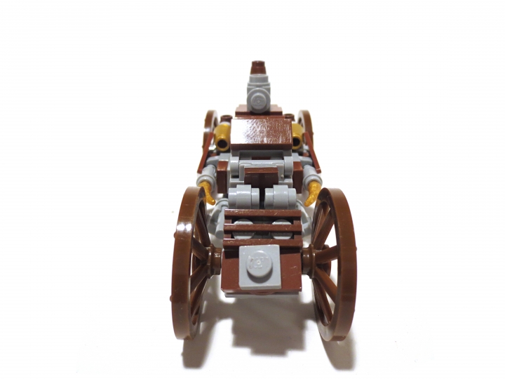LEGO MOC - Steampunk Machine - Steam Ripper: Вид спереди