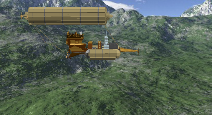 LEGO MOC - Mini-contest 'Zeppelin Battle' - Sky squadron