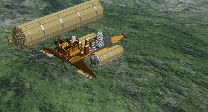 LEGO MOC - Mini-contest 'Zeppelin Battle' - Sky squadron