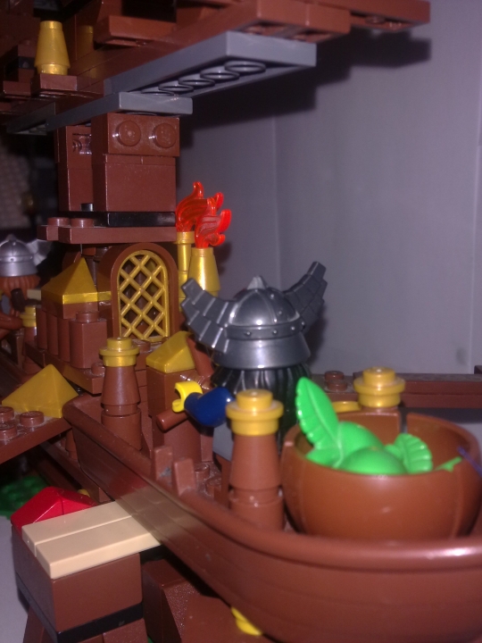 LEGO MOC - Mini-contest 'Zeppelin Battle' - Gnome Zeppelin