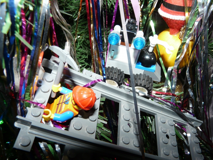 LEGO MOC - New Year's Brick 2014 - Рождественская история