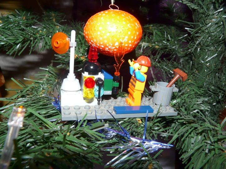 LEGO MOC - New Year's Brick 2014 - Рождественская история