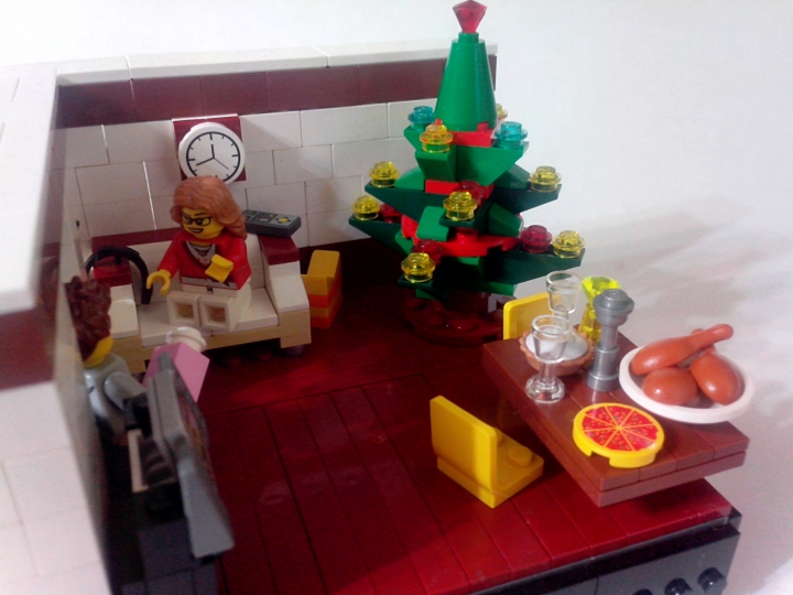 LEGO MOC - New Year's Brick 2014 - Встреча Нового Года