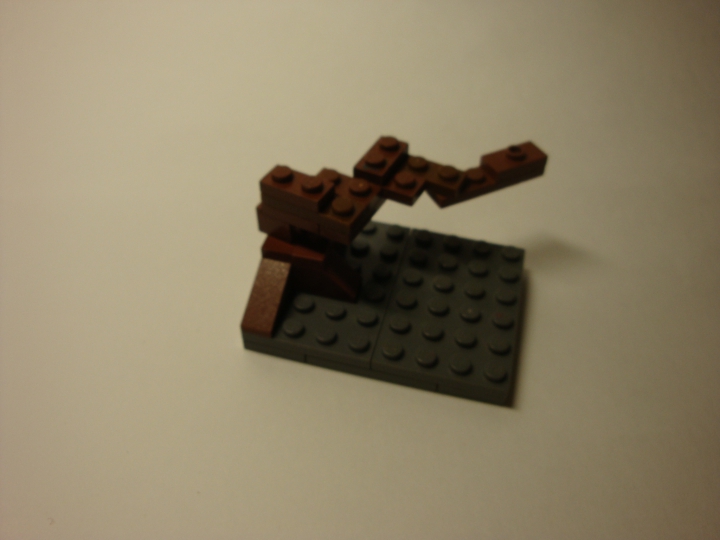 LEGO MOC - 16x16: Animals - Bird, just a bird: Веточка отдельно