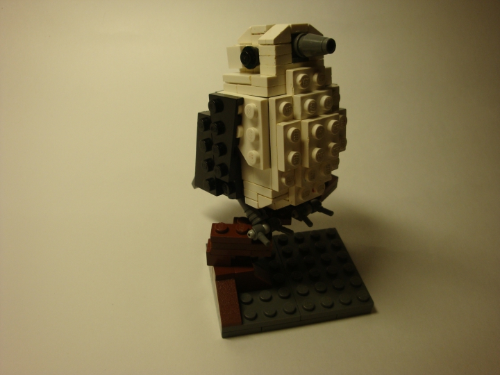 LEGO MOC - 16x16: Animals - Bird, just a bird: И снова общий вид
