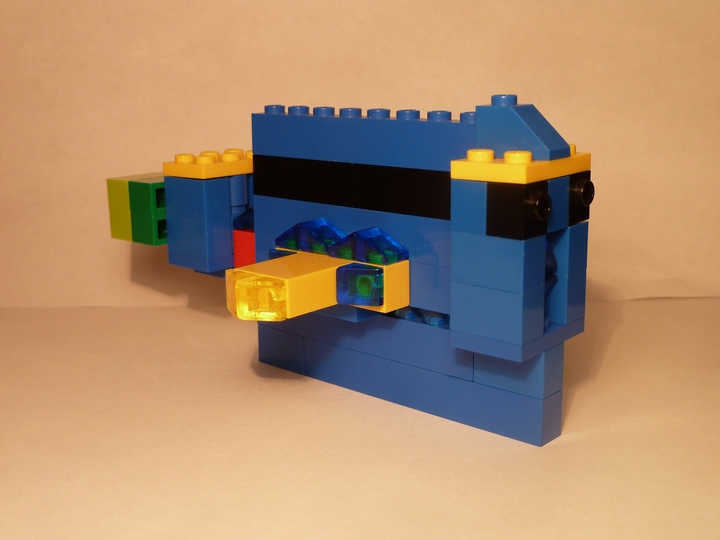 LEGO MOC - 16x16: Animals - Blue Fish