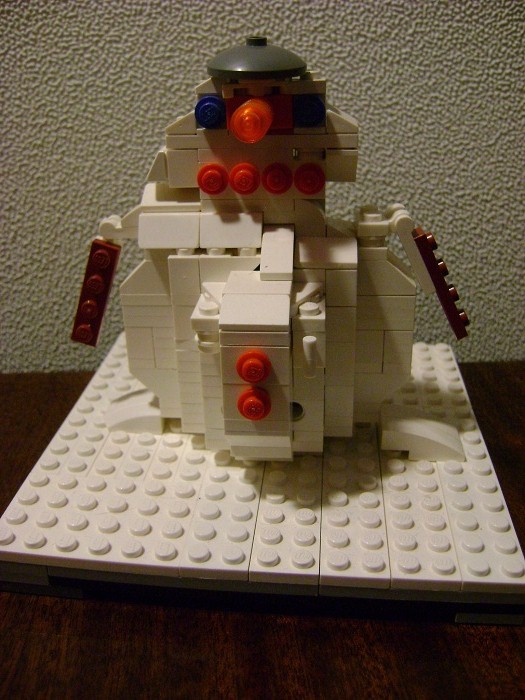 LEGO MOC - 16x16: Character - Снеговик: В полной своей красе...
