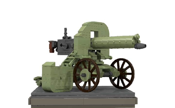 LEGO MOC - 16x16: Technics - Maxim gun