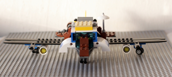 LEGO MOC - LDD-contest '20th-century military equipment‎' - Небольшая армия 20-го века.: Вид спереди.