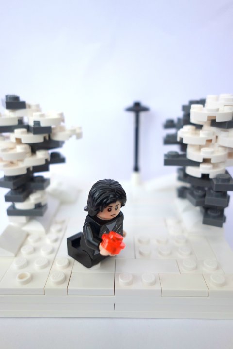 LEGO MOC - Конкурс «Советское кино» - Группа Крови: Вид самоделки сверху