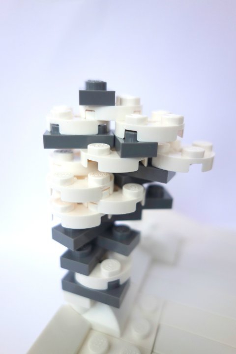 LEGO MOC - Конкурс «Советское кино» - Группа Крови: Самопальные заснеженные ёлки (не судите строго, на данный момент крайне ограничен в деталях)