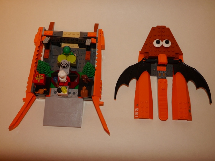 LEGO MOC - New Year's Brick 3015 - Звездолет Деда Мороза 'ОЛЕНЬ 3015'