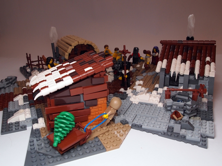 LEGO MOC - New Year's Brick 3015 - Оптина Пустынь